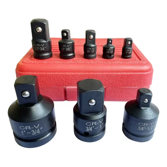 Reductor Adaptador Dado De Impacto 3/8 1/4 1/2 3/4 Y 1 PuLG