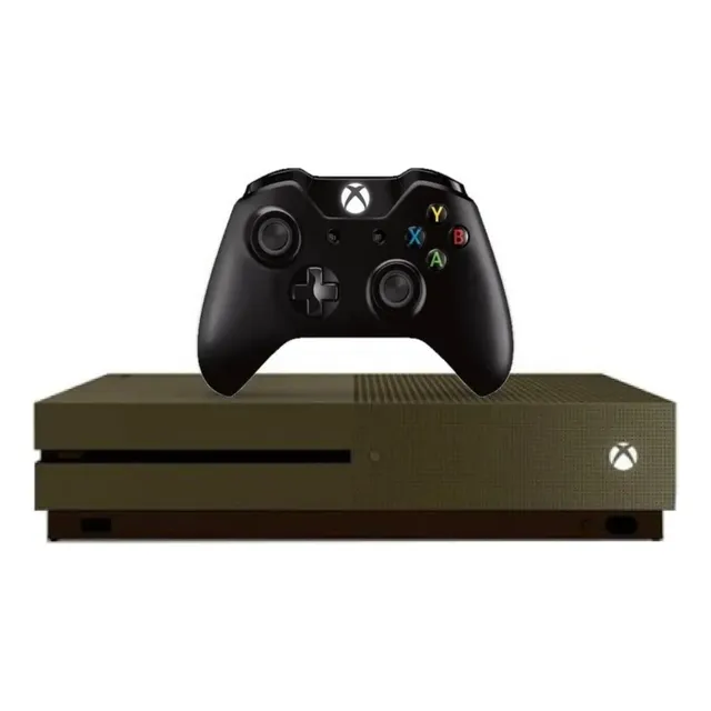 Microsoft Xbox One S 1TB Standard color verde militar 2021 - Excelente (Reacondicionado)
