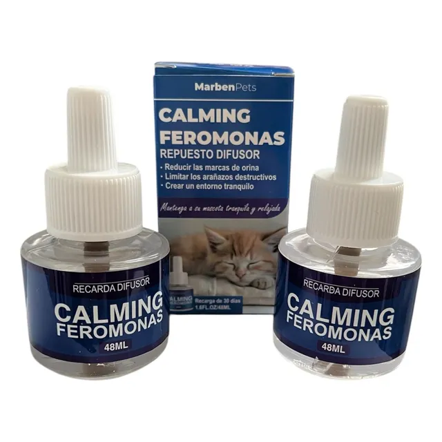 Pack 2 Recarga Para Difusor Feromonas Calming Gatos