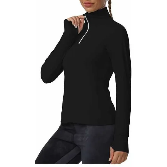 Chaqueta Top Deportivo Manga Larga Gym Yoga