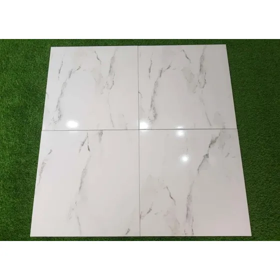 Ceramica Carrara Brillante 60x60 1era Calidad