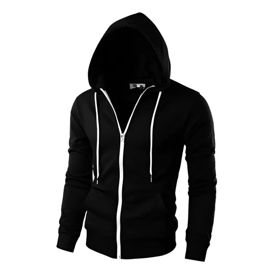 Buzo Camperita Hoodie Slim Fit Con Capucha Entalladas!