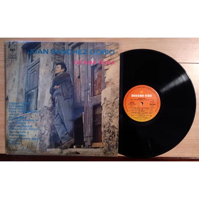 Juan Sanchez Gorio Gitana Rusa Disco Lp Vinilo