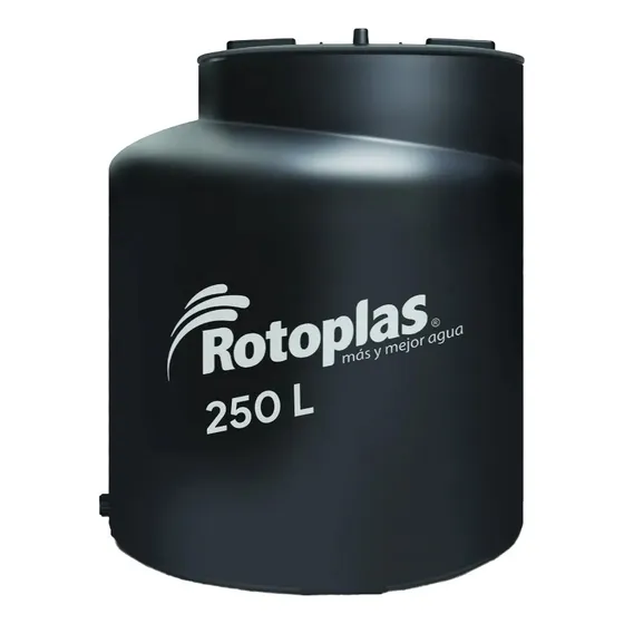 Tinaco Tamboplas De 250 Litros Rotoplas 500040 Negro Filtro Hydro-net