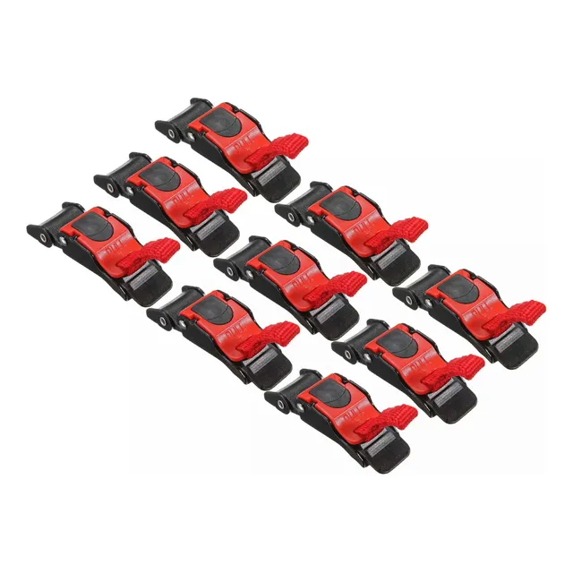 9 Pcs Hebilla Liberación Motocicleta Atv Casco Correa 