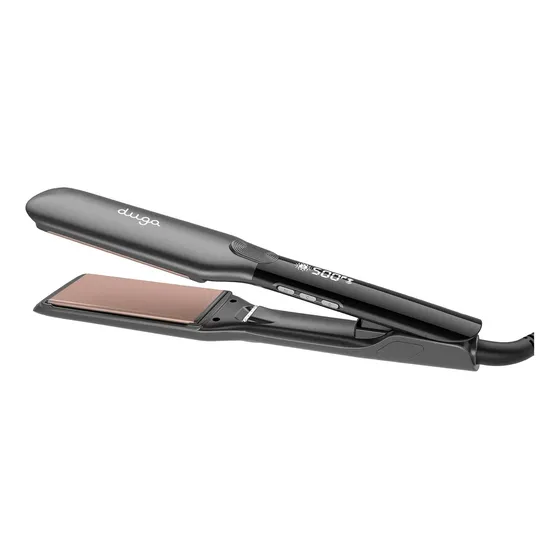 Duga Plancha Mega Sonic Vibra Ceramica 260° C D2310 Color Negro