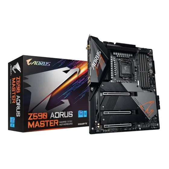 Tarjeta Madre Gigabyte Intel Z590 Aorus Master Lga 1200 Atx