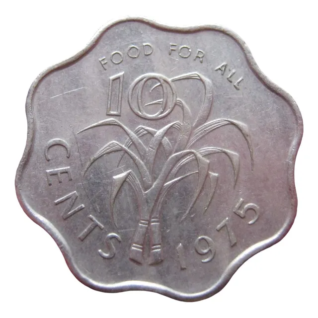 Suazilandia 10 Centavos 1975 Fao