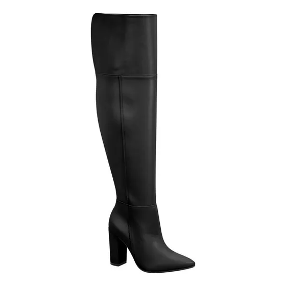 Bota Vizzano Feminina Salto Cano Longo Over Conforto 3105103