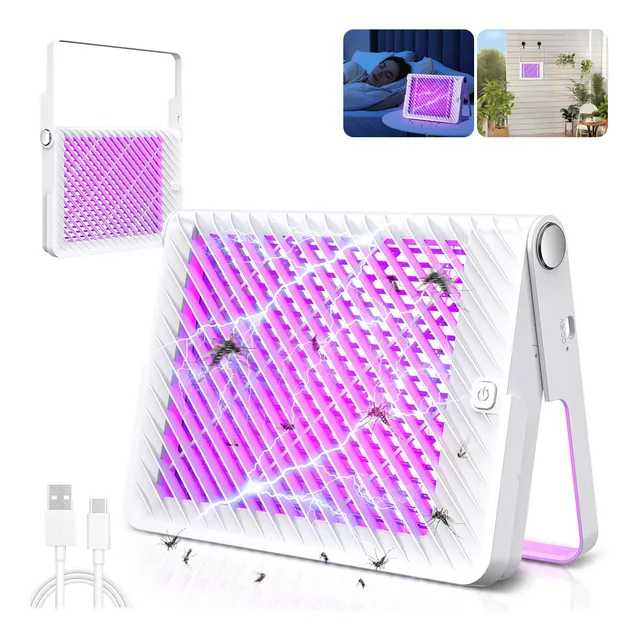 Lampara Mata Mosquitos Eléctrico Repelente Mosca 4200v