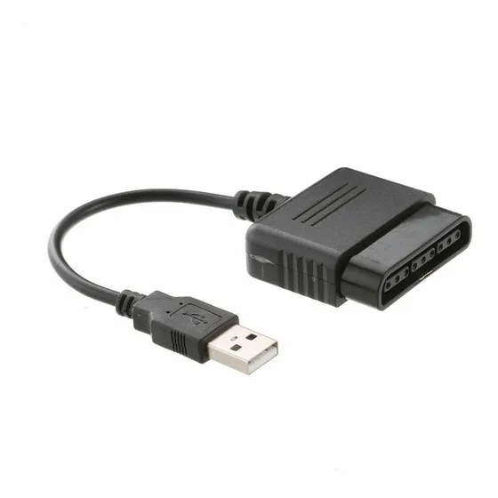 Adaptador Conversor Para Joystick Ps2 Playstation 2 A Pc Usb