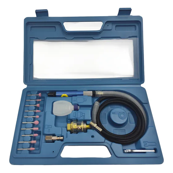 Mini Torno Tipo Lapiz Amoladora Neumatica + Piedras Rongpeng