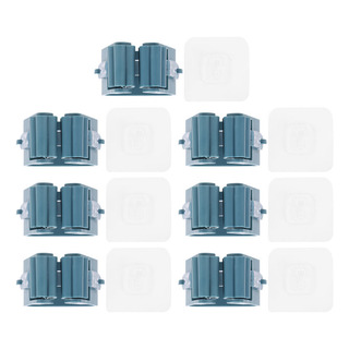 Soporte Para Fregonas, 7 Unidades, Colgador Sin Costuras Par Soporte Para Fregonas, 7 Unidades, Colgador Sin Costuras Par