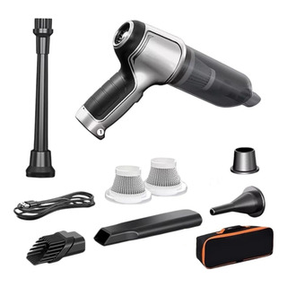 Mini Aspirador Portátil: 19000pa, Sem Fio, 3 Em 1, Cinza Pra Mini Aspirador Portátil: 19000pa, Sem Fio, 3 Em 1, Cinza Pra