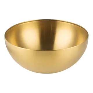 Tigela Bowl Aço Inox Dourado 20cm Bacia Multiuso Cozinha Tigela Bowl Aço Inox Dourado 20cm Bacia Multiuso Cozinha