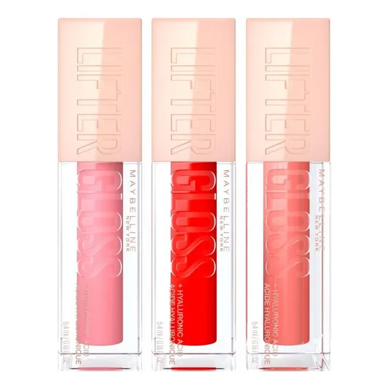 Pack Maybelline Lifter: Gummy Bear + Sweetheart + Peach Ring