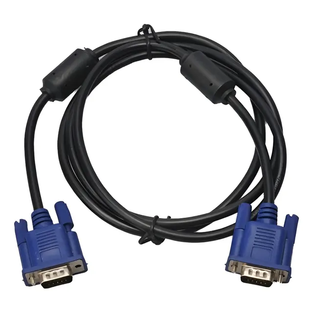 Cable Vga 1,5 Metros Para Monitor Notebook Pc