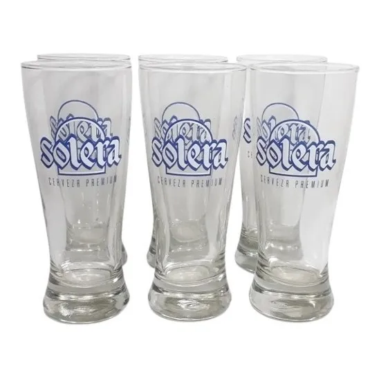 Copas Solera Cerveza Premium Coleccionables Pack De 6 