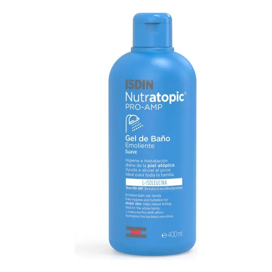 Isdin Nutratopic Pro Gel Baño Emoliente Piel Atópica 400ml
