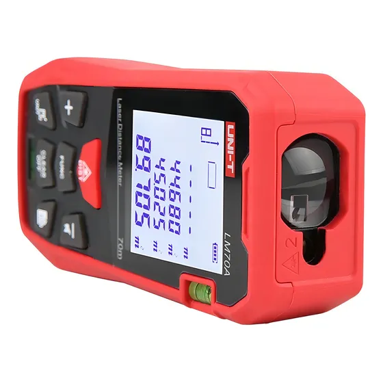 Medidor De Distancia Volumen Area Telémetro Láser Lm70a Unit
