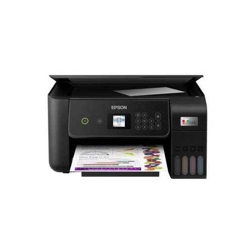 Impresora a color  multifunción Epson EcoTank L3260 con wifi negra 110V