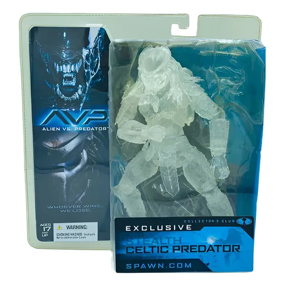 ### Mcfarlane Alien Vs Predator Stealth Celtic Predator Club