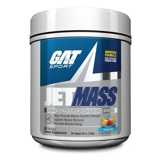 Suplemento De 30 Porciones De Creatina Ga Sportjet Mass Fact