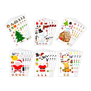 2025 Pegatinas Navideñas De 24 Hojas, Etiquetas For 2025 Pegatinas Navideñas De 24 Hojas, Etiquetas For