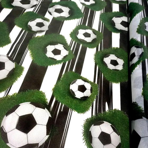 Tnt Estampado Listra Gramado Futebol 7,00m X 1,40m
