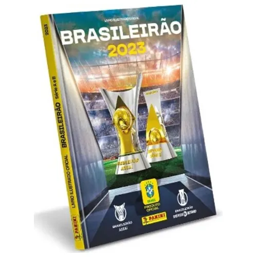 Álbum Campeonato Brasileiro 2023 Panini capa dura