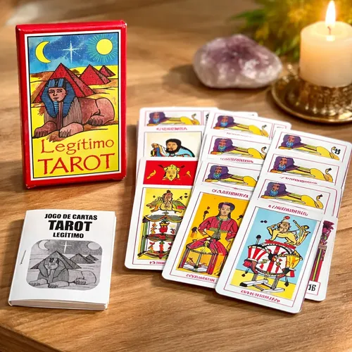 Large Vintage Tarot Deck, 12x7 Cm, 78 Cards, English Version