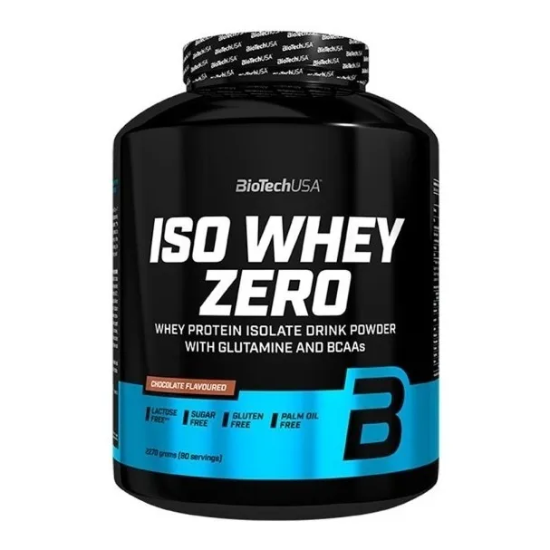 Biotechusa Iso Whey Zero Whey Protein Isolate 5 Lb Chocolate