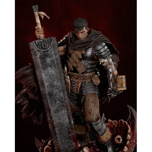 Boneco Berserk Guts Threezero Black Swordsman 1/6 Figure | Frete