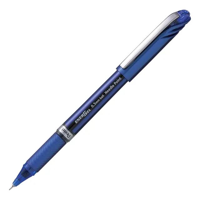 Pluma Bolígrafo Energel Tinta Liquida Gel Bln25 Azul 0.5mm