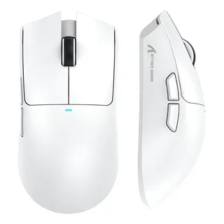 Mouse para jogos sem fio ultraleve Attack Shark X11se - branco