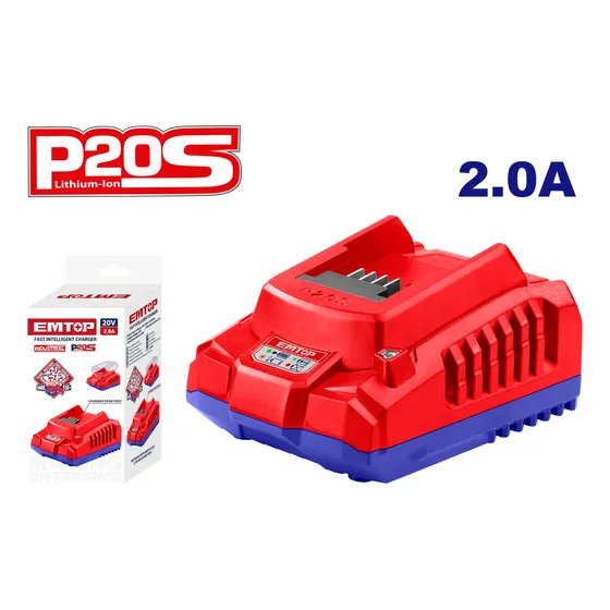 Cargador De Bateria 2.0a. Emtop