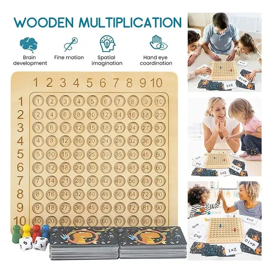 Material Didáctico Para Niños Con Tablas De Multiplicar Educ
