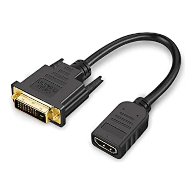 Cablecreation Adaptador Corto Bidireccional Hdmi