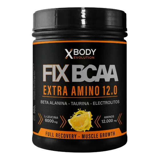 Fix Bcaa Extra Amino 300grs 30 Servicios Xbody Evolution