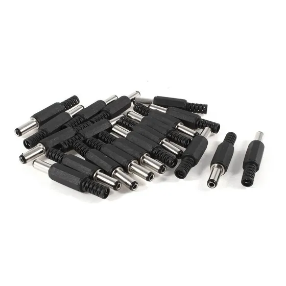 Plug Cargador Laptop 2,5mm X 5,5mm Canaima 2 Unidades 