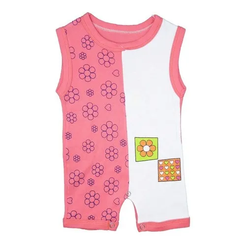 Braga Enterizo Para Bebe Niña Sin Mangas Creaciones J D