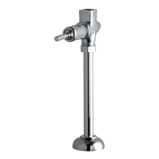 Chicago Grifo 733 Oh Urinal Valvula Recta Largo Capo