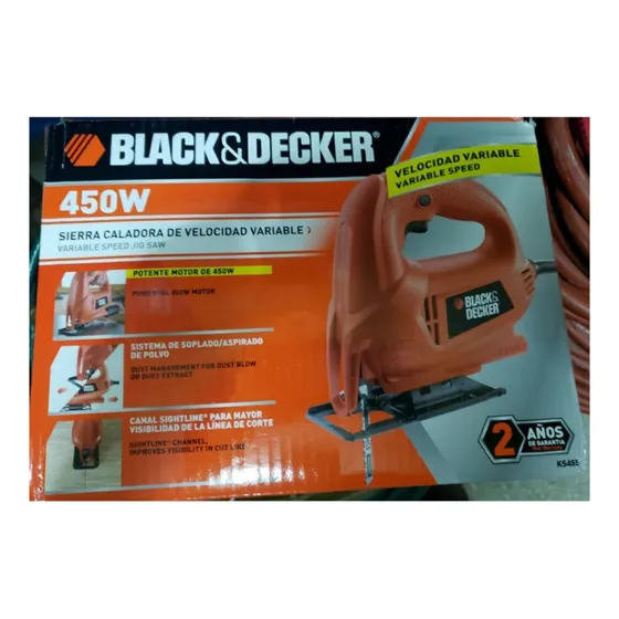 Sierra Caladora Black&decker Ks455 450w