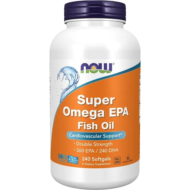 Suplementos Now, Super Omega Epa, 360 Epa / 240 Dha, Molecul