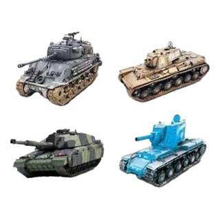 4pcs Tank De Bricolaje 4d Modelos De En Miniatura 4pcs Tank De Bricolaje 4d Modelos De En Miniatura