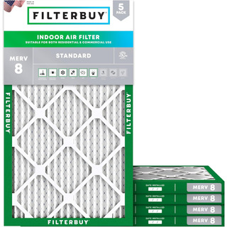 Filtro De Aire Merv 8 17x26x1 Pulgadas Paquete De 5 Filtro De Aire Merv 8 17x26x1 Pulgadas Paquete De 5