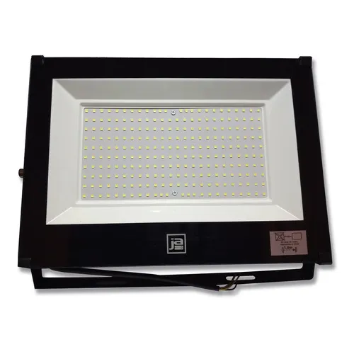 Reflector Exterior Led 200w Blanco Frio 6500k Ja Mas Potente Color de la carcasa Negro 220V