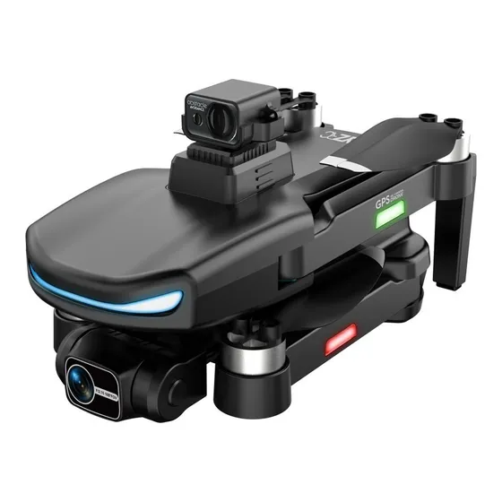 Mini drone Lyzrc L800 PRO2 com dual câmera 4K preto 5GHz 2 baterias