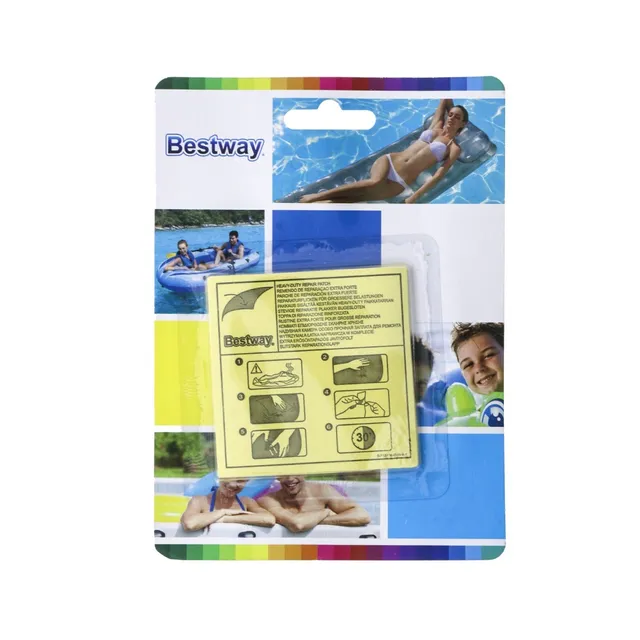 Kit 10 Parches Reparacion Aro Inflable Piletas Intex Bestway