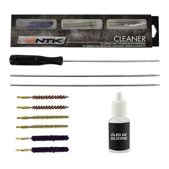 Kit Limpeza Carabina Dione B19 G2 Striker 5.5m E 4.5m + Óleo
